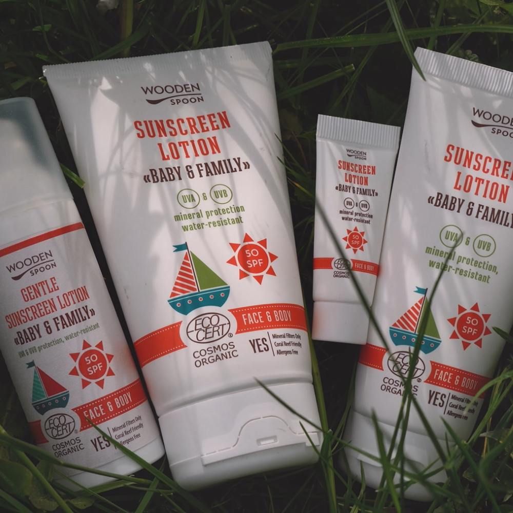 Baby & Family SPF 50 WoodenSpoon Tube Sonnencreme