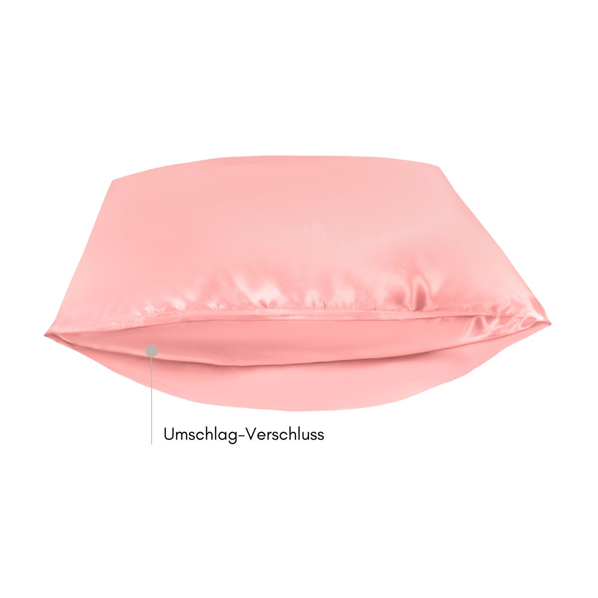 Satin Kissenbezug 80x80cm