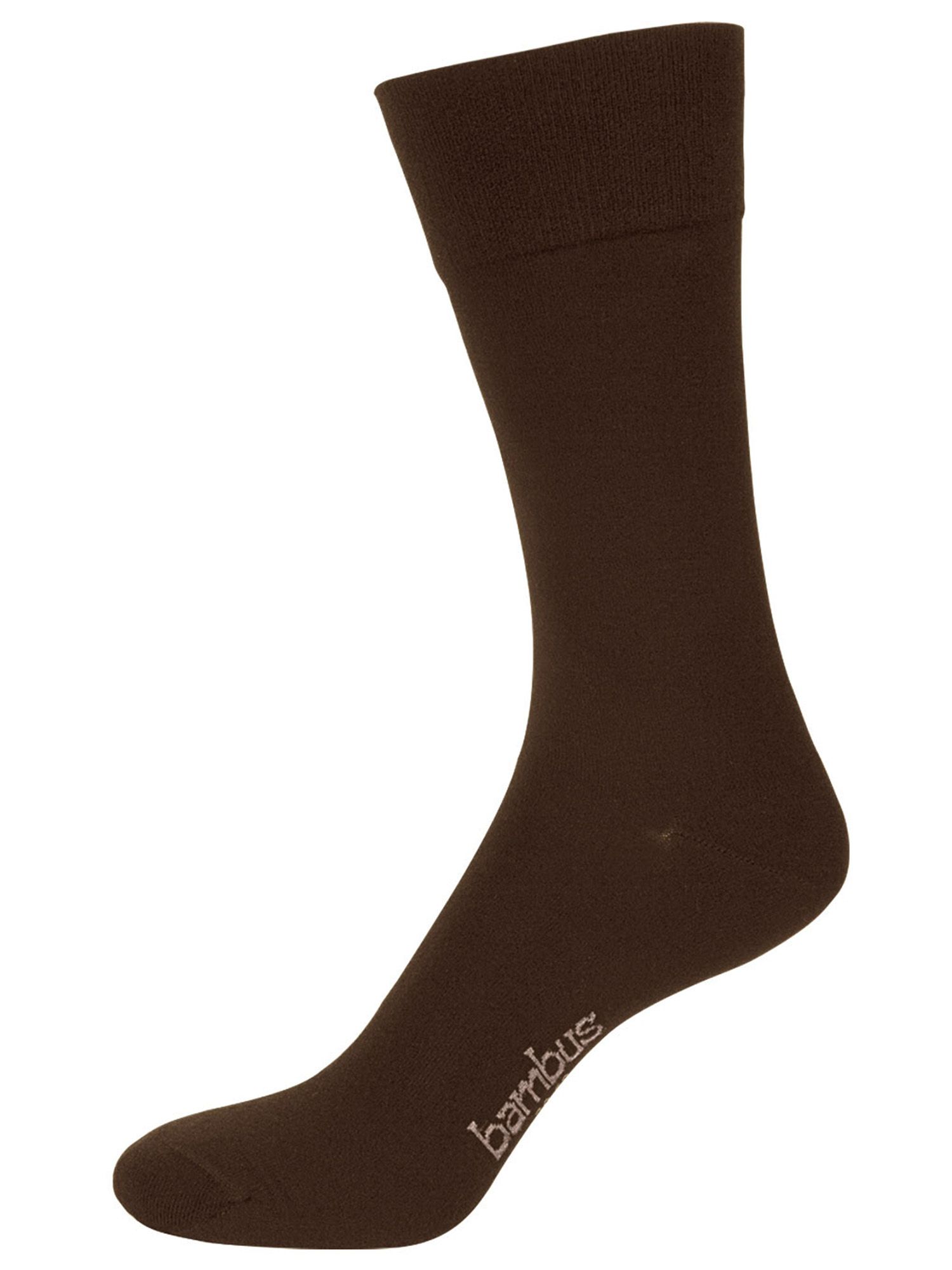 NUR DER Socke Bambus* Komfort - braun - Größe 39-42