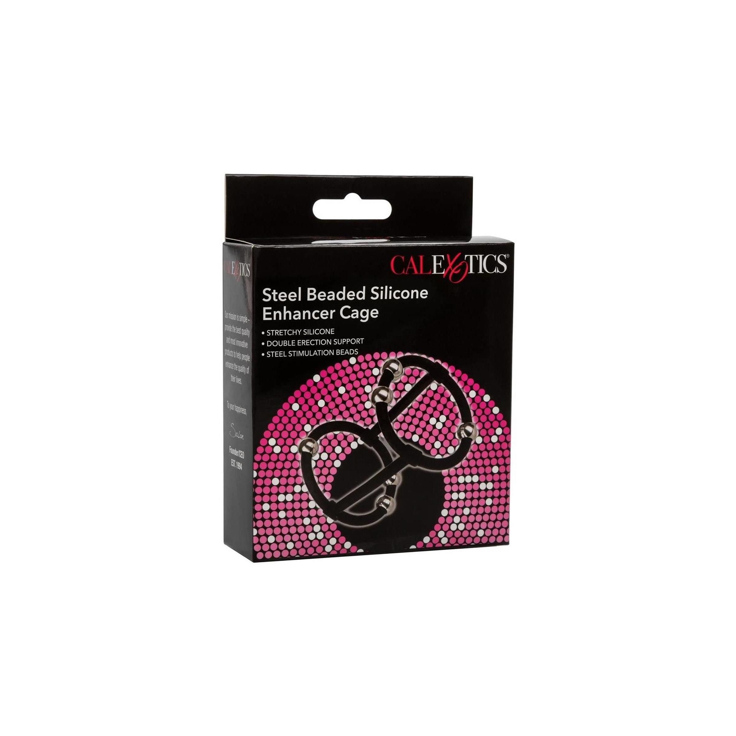 CalExotics - Beaded Silicone Enhancer Cage