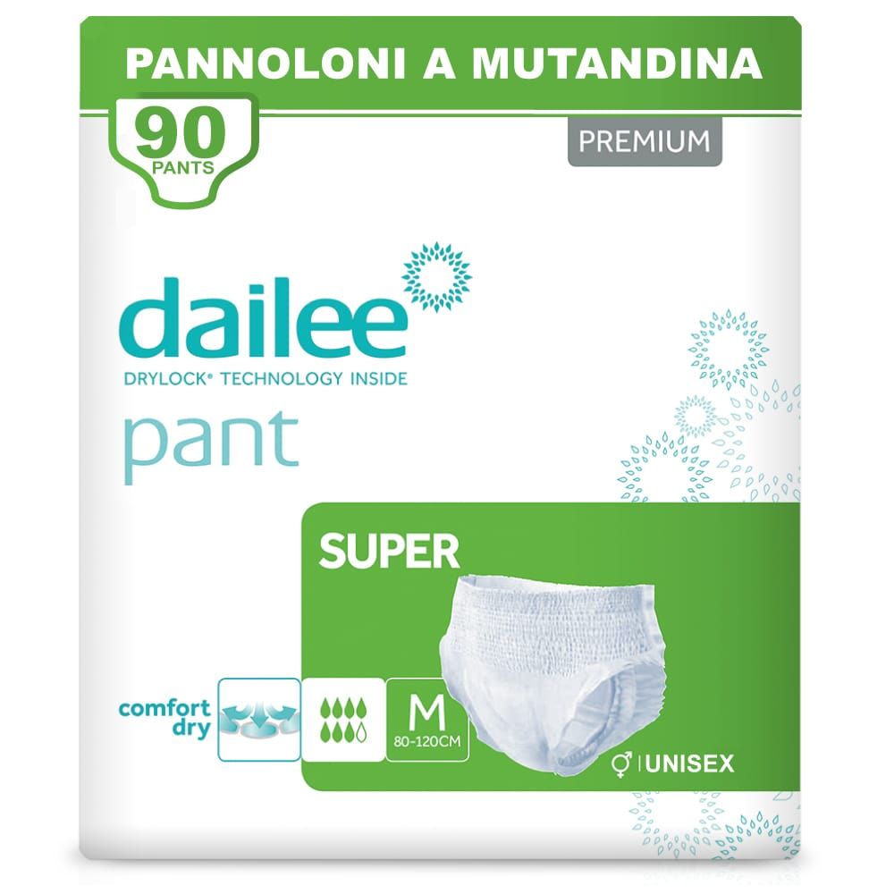 Dailee Pants Super Inkontinenz Windelhosen für Erwachsene