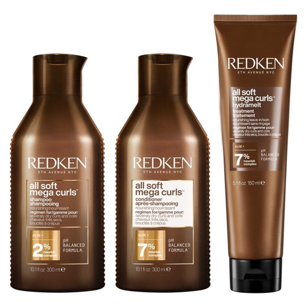 Redken All Soft Mega Curls Bundle Hydramelt 750 ml