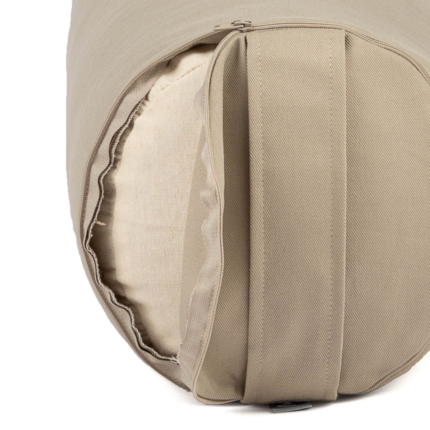 bodhi Yogabolster ECO Dinkel light taupe