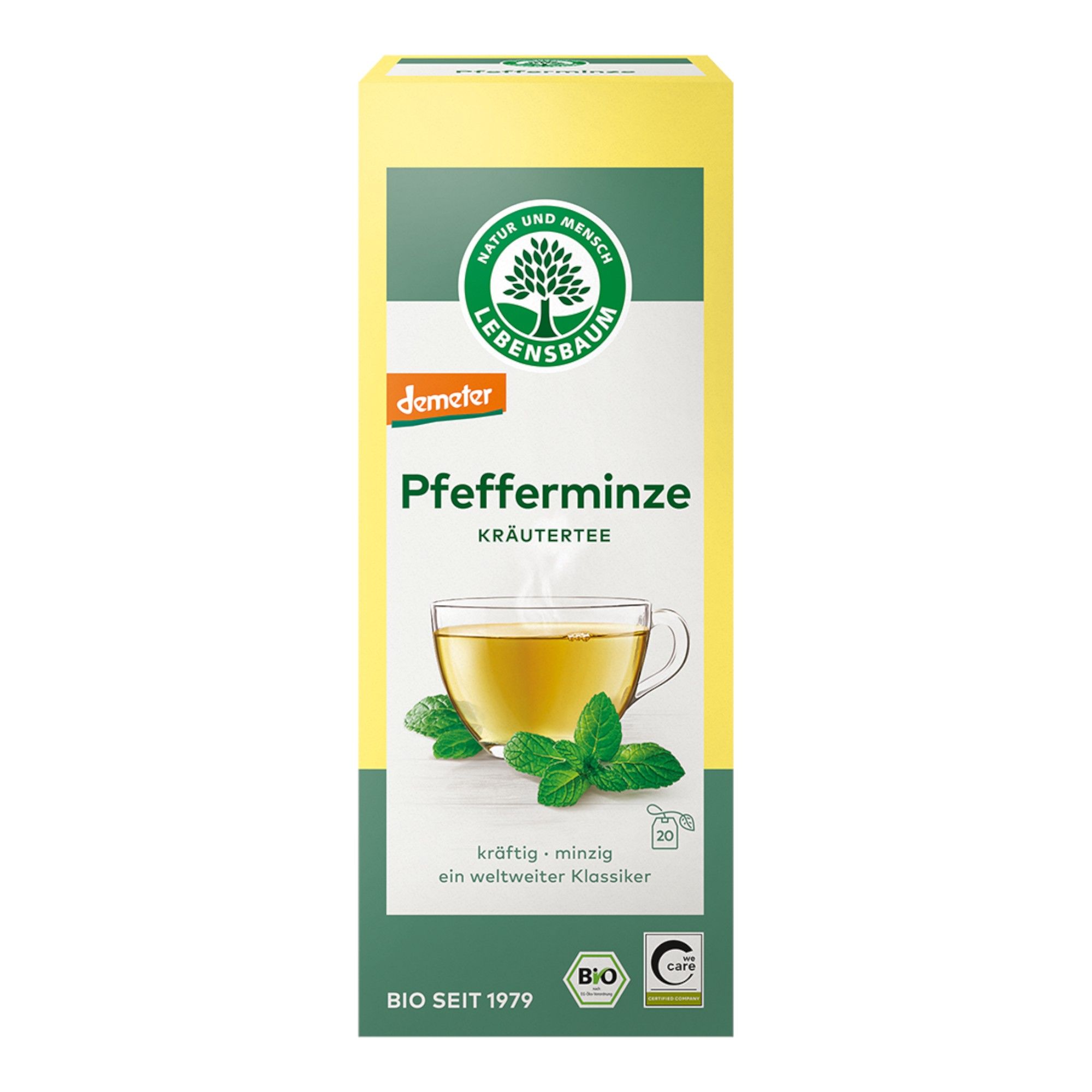 Bio Kräutertee Pfefferminze 30 g Tee
