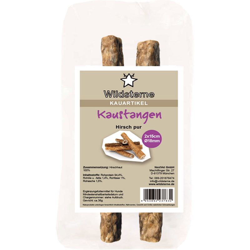 Wildsterne Kaustange Hirsch pur 0,01 kg