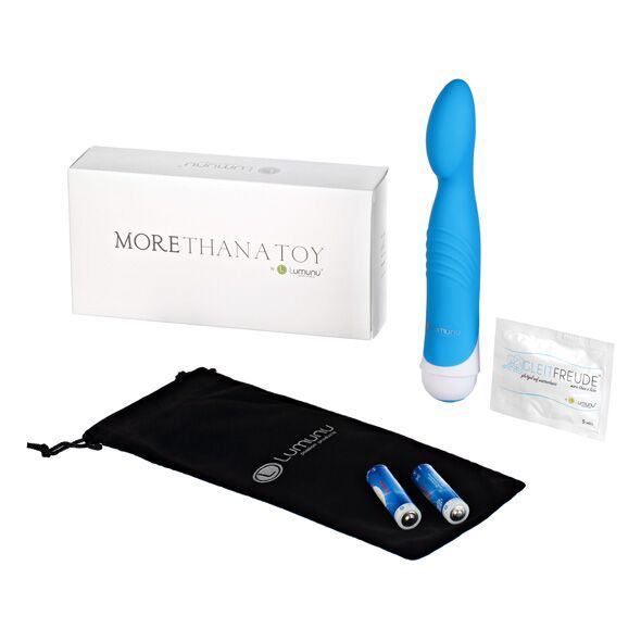 Lumunu Silikonvibrator "Charmeur" (blau)