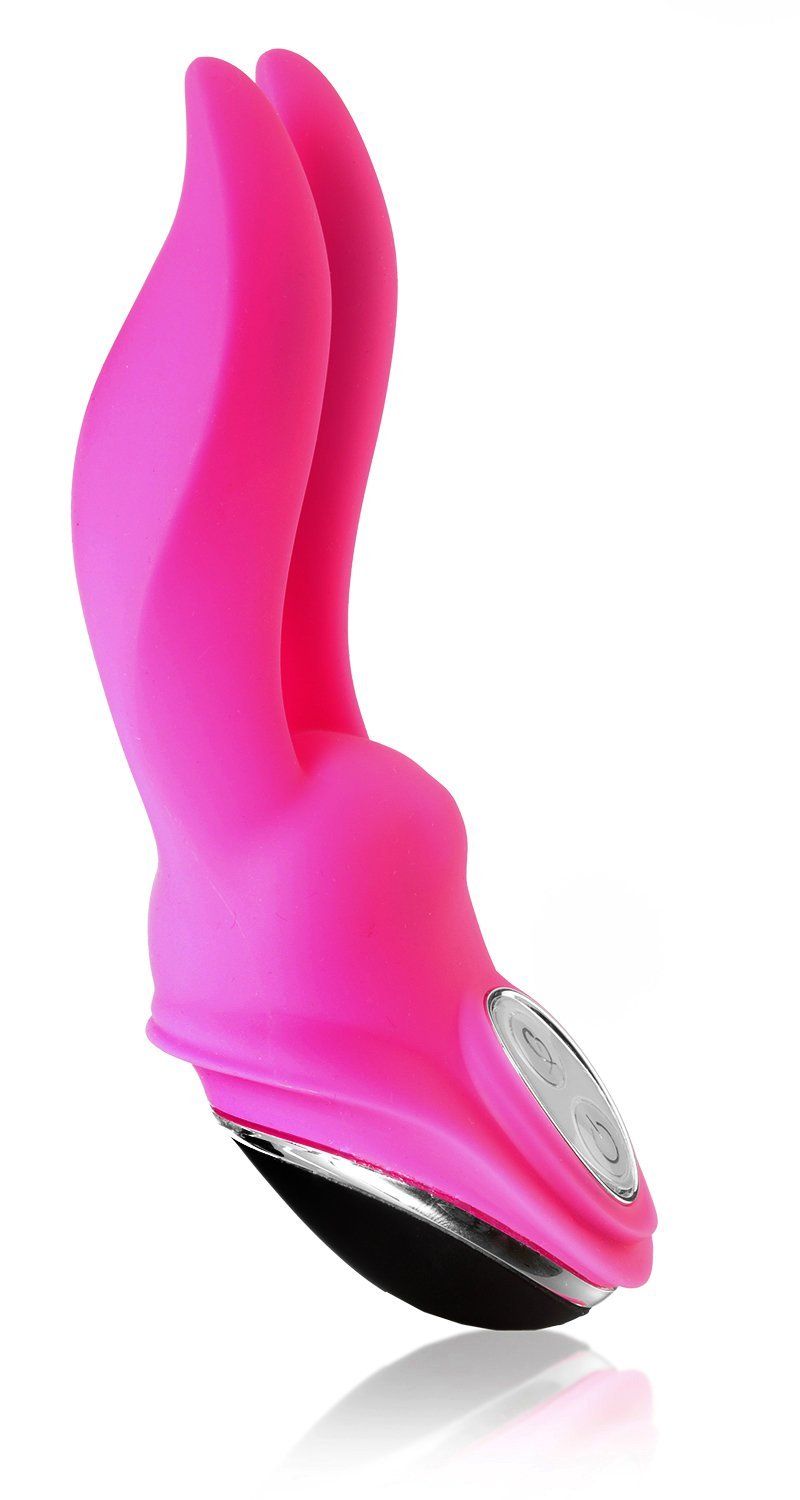Lumunu Silikon Vibrator "Horny Rabbit" (pink)