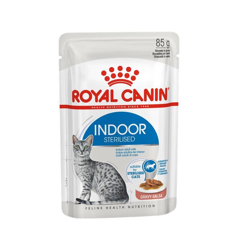 Royal Canin Feline Health Nutrition Indoor Sterilised in Sauce 1020 g