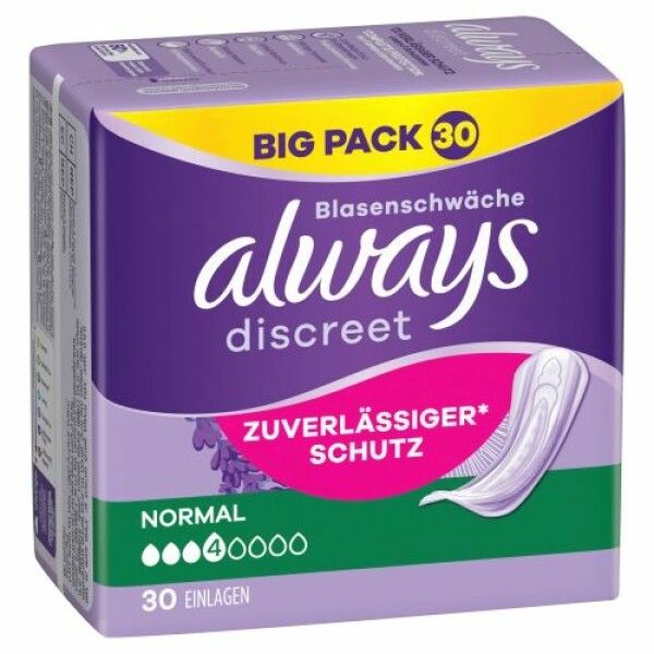 Always Discreet Inkontinenzeinlagen