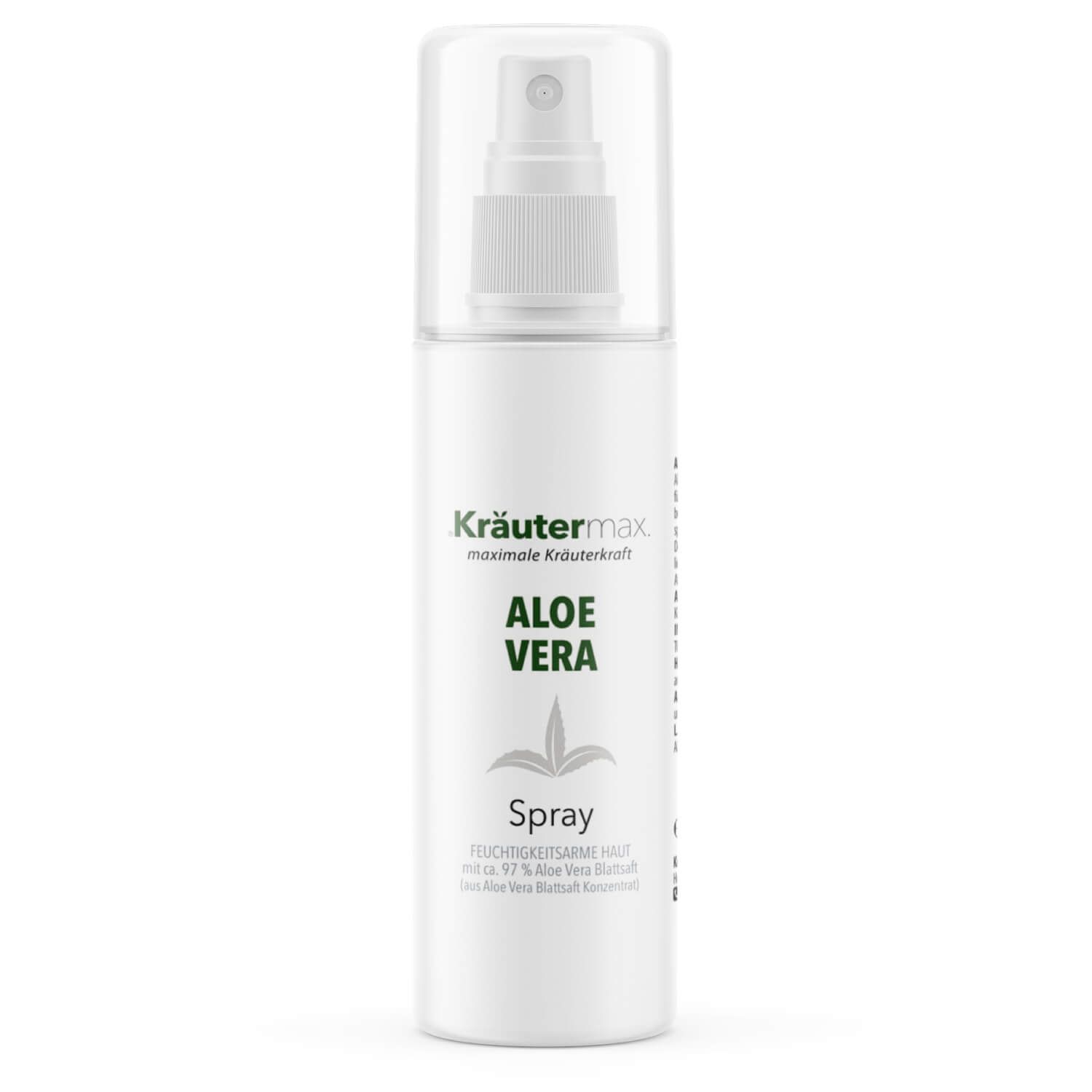 Kräutermax Aloevera Spray mit ca. 97 % Aloe Vera Blattsaft