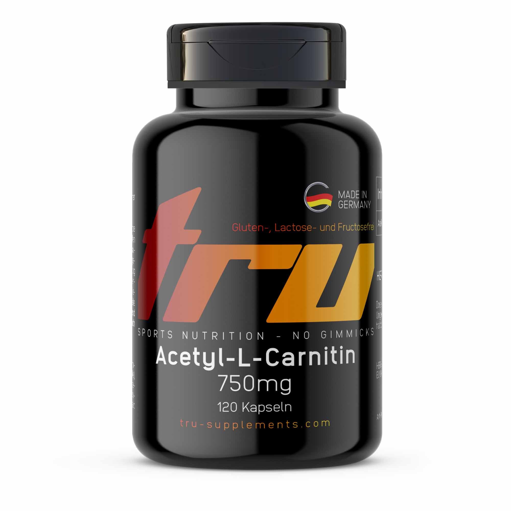 TRU Acetyl-L-Carnitin 750mg 120 St