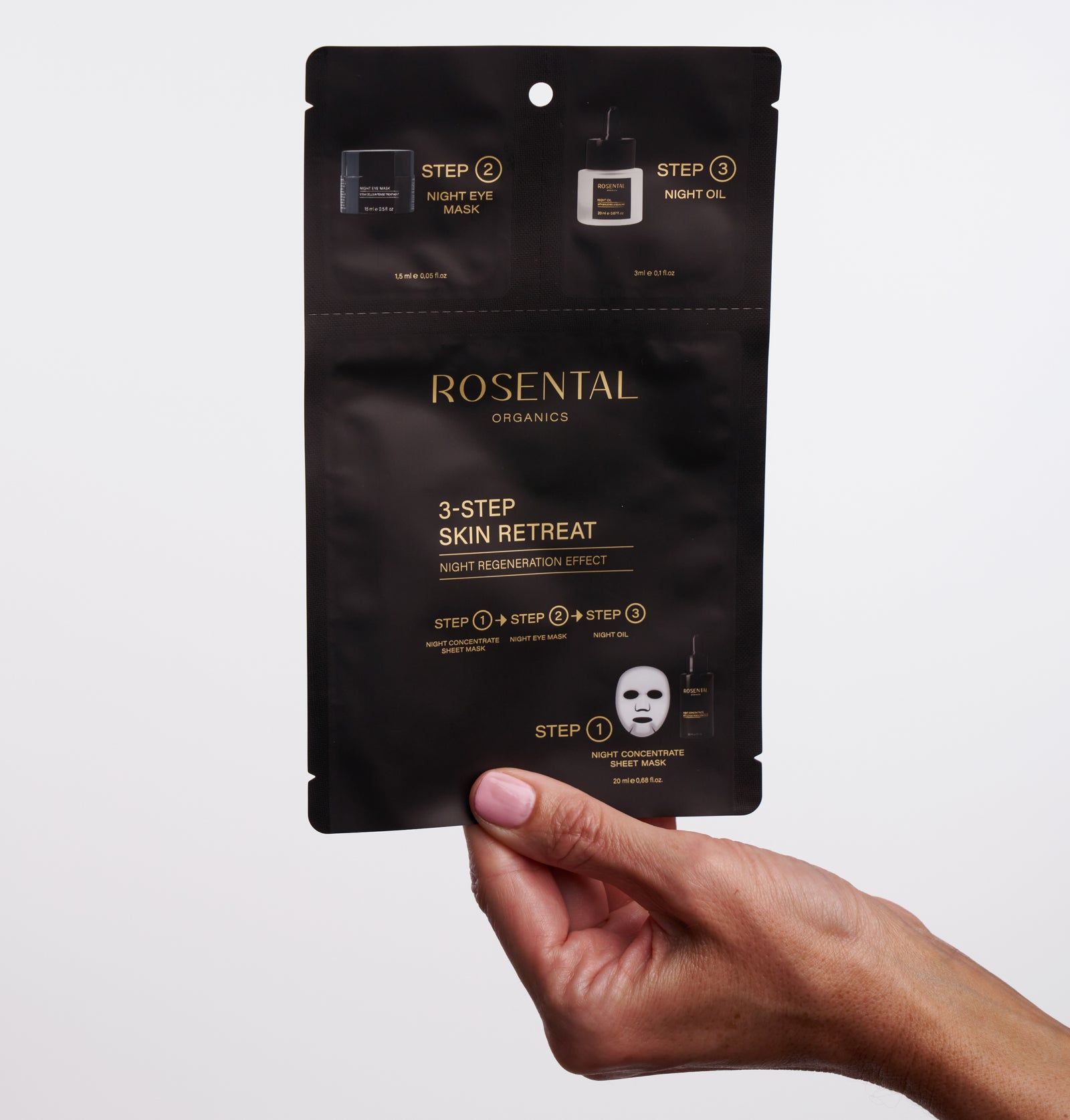 Rosental Organics 3-Step Night Skin Retreat