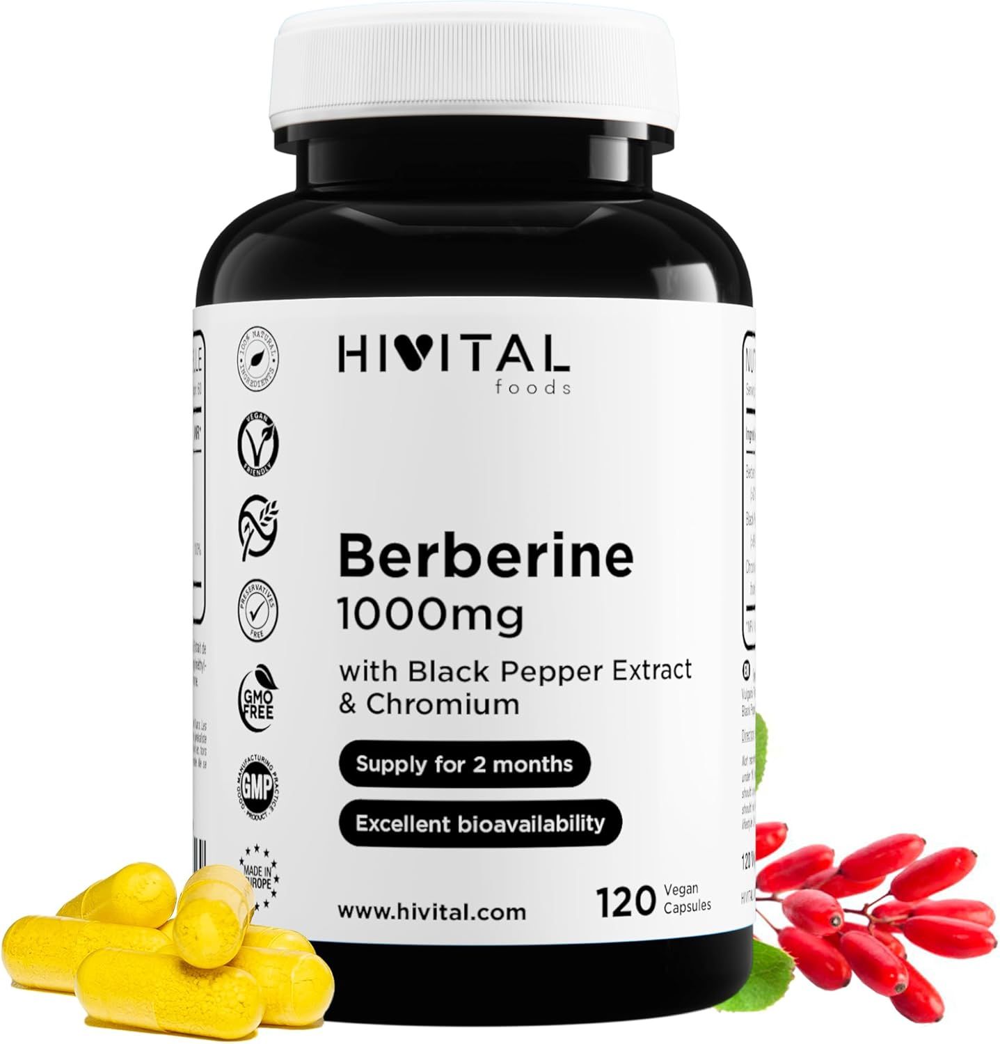 HIVITAL Capsule di Berberina
