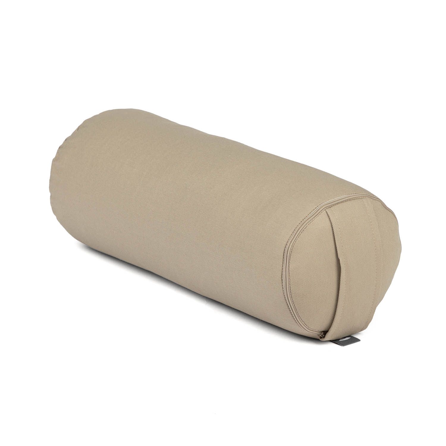 bodhi Yoga Mini Bolster ECO (Nackenrolle) Buchweizenschalen light taupe 1 St