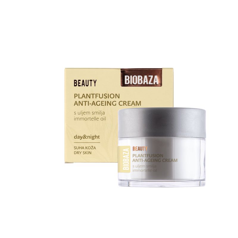 BIOBAZA Beauty Plantfusion Anti-Aging Creme für trockene Haut