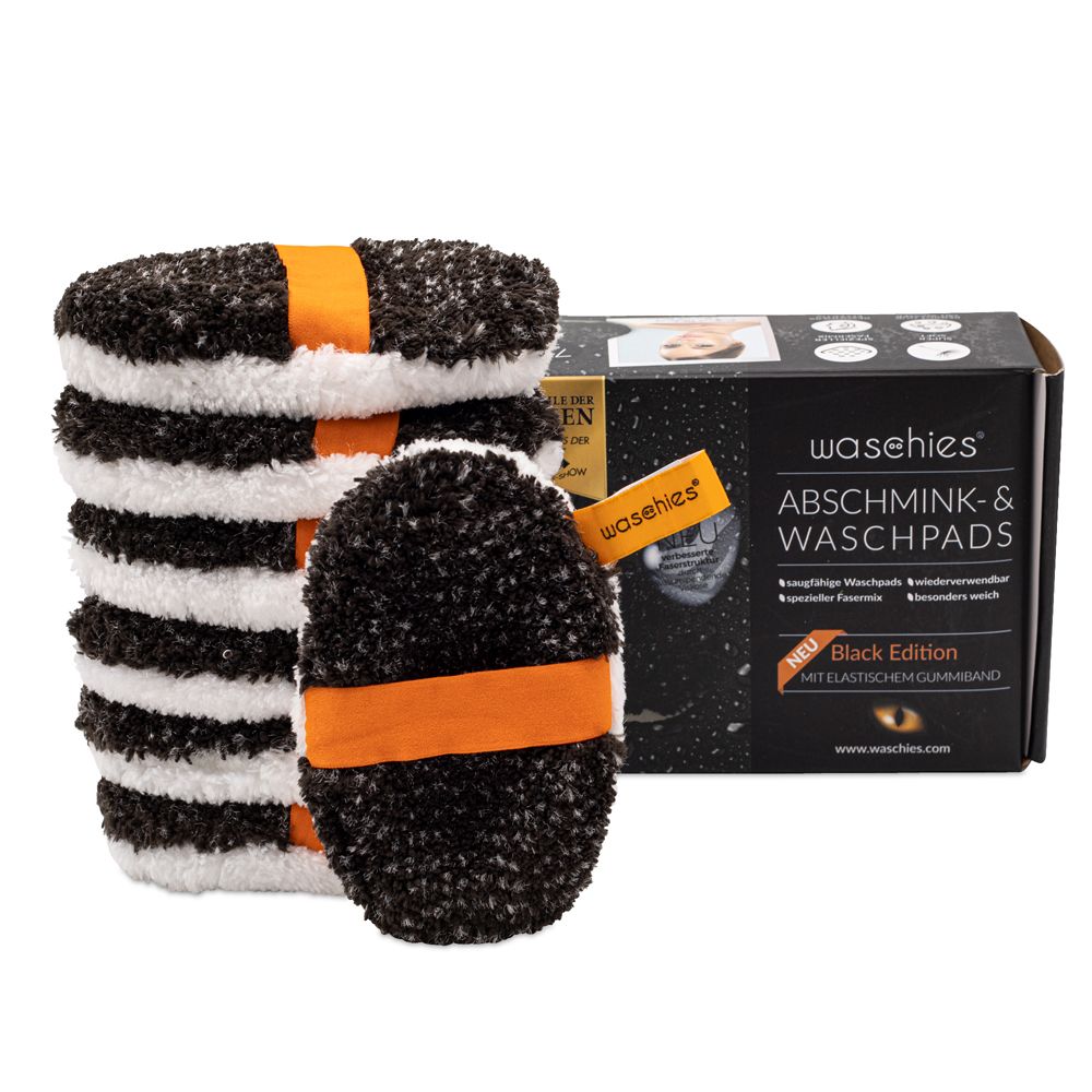 wiederverwendbare Abschminkpads “Black-Edition” Set