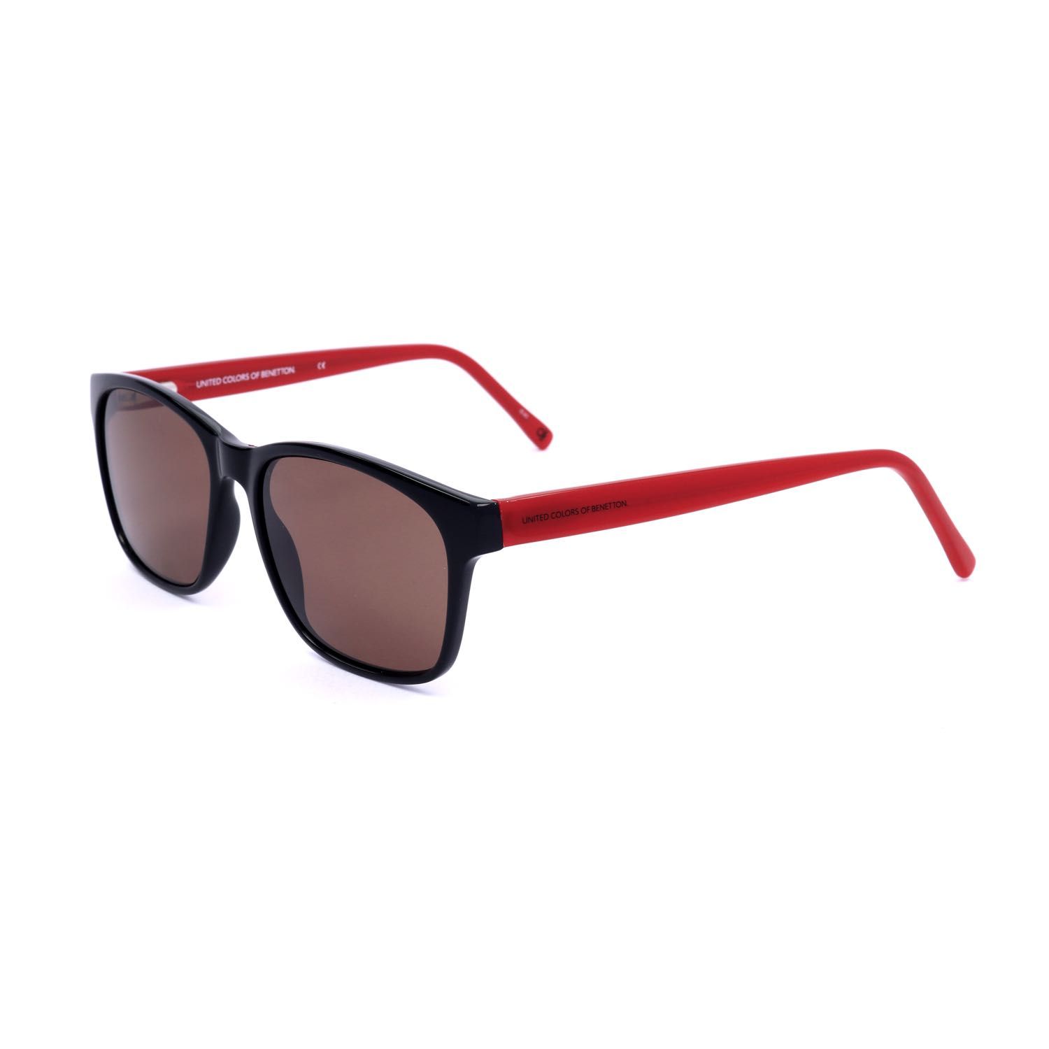 Benetton occhiali da sole uomo BEO1034 black red