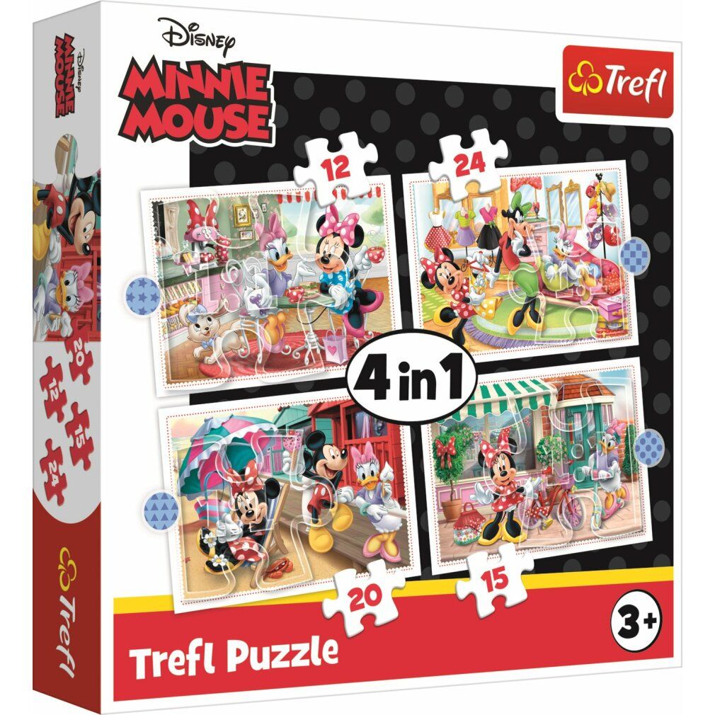 4 in 1 Puzzle 12,15,20,24 Teile ? Disne