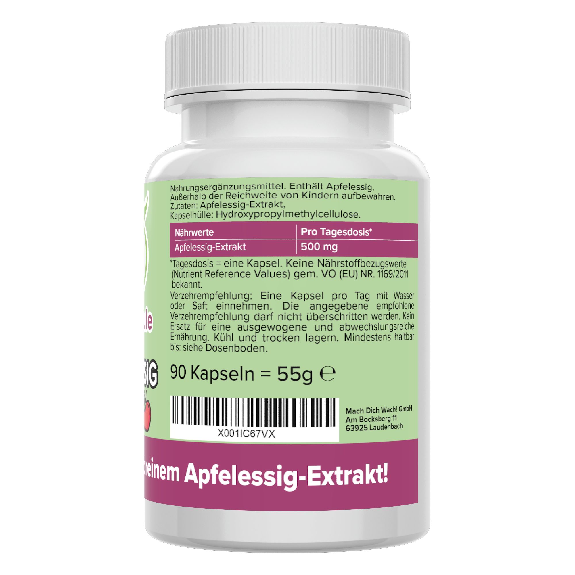 Apfelessig Kapseln - Vitamineule® 90 St