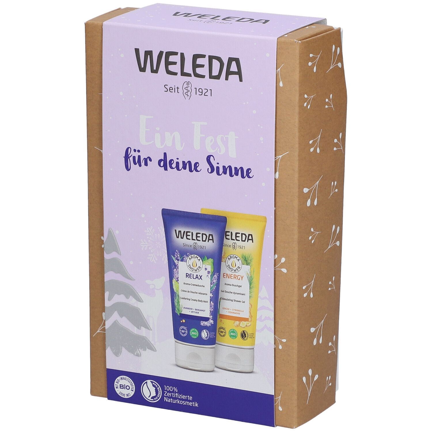 Weleda Geschenkset Dusch Duo Relax & Energy