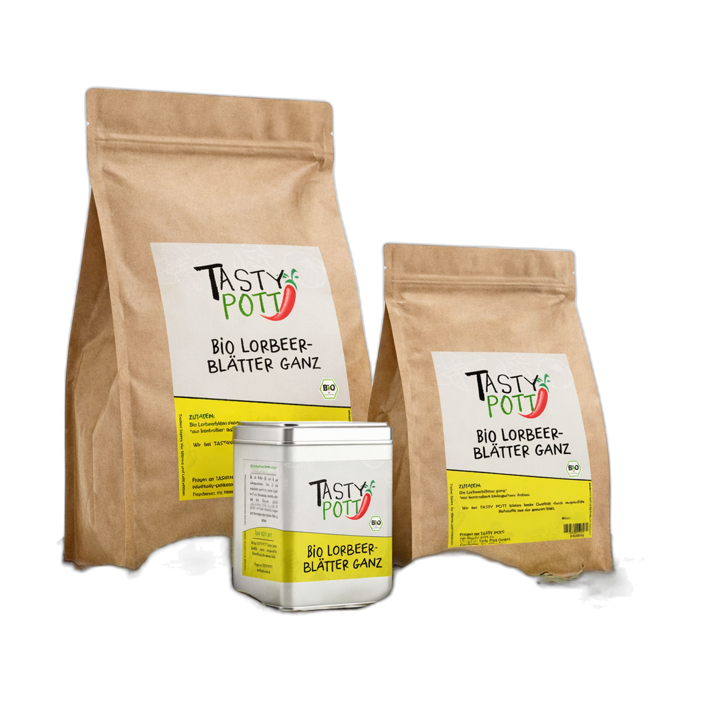 Tasty-Pott Tasty Pott Bio Lorbeerblätter ganz 3 g