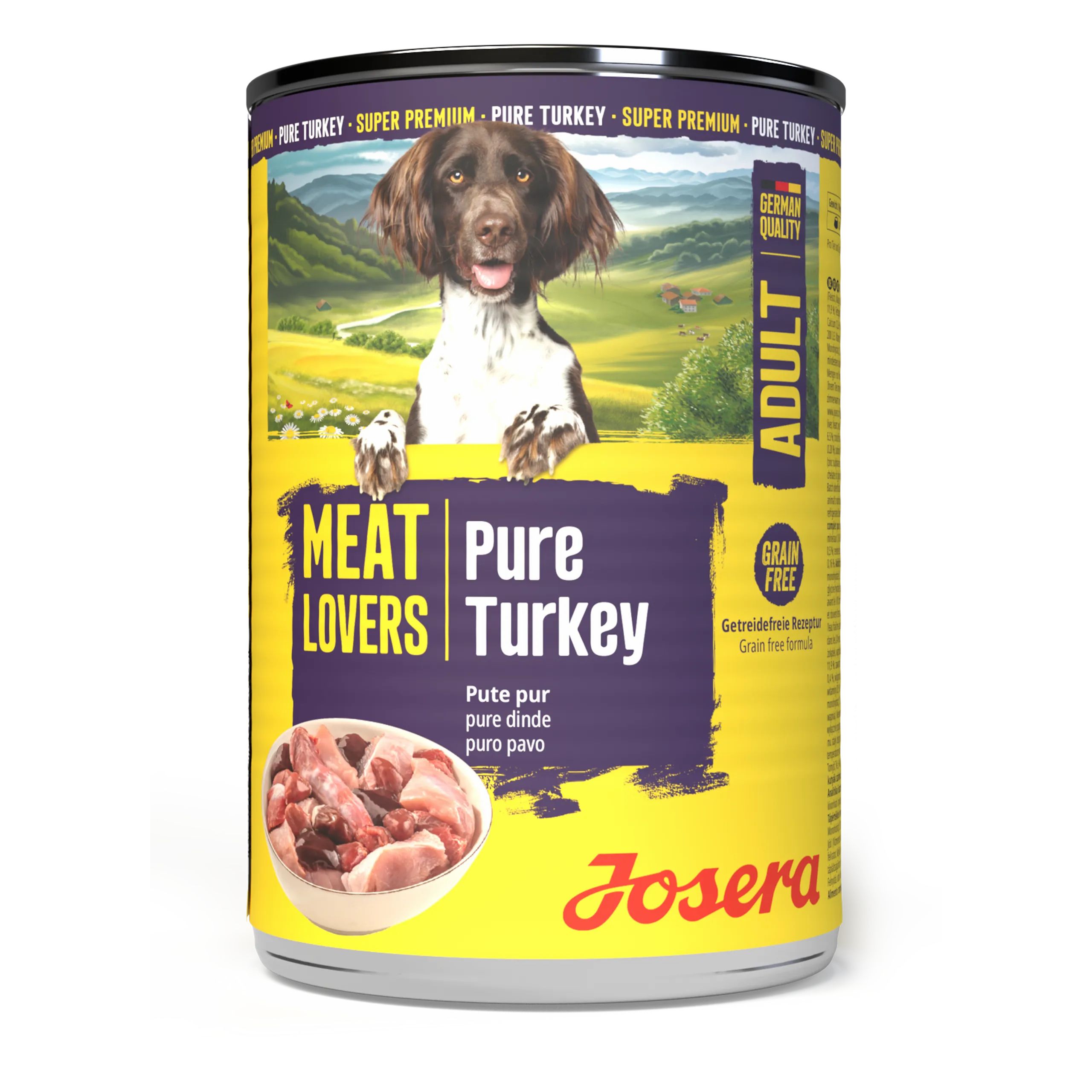 Josera Meat Lovers Adult Pure Turkey 6x400 g Futter