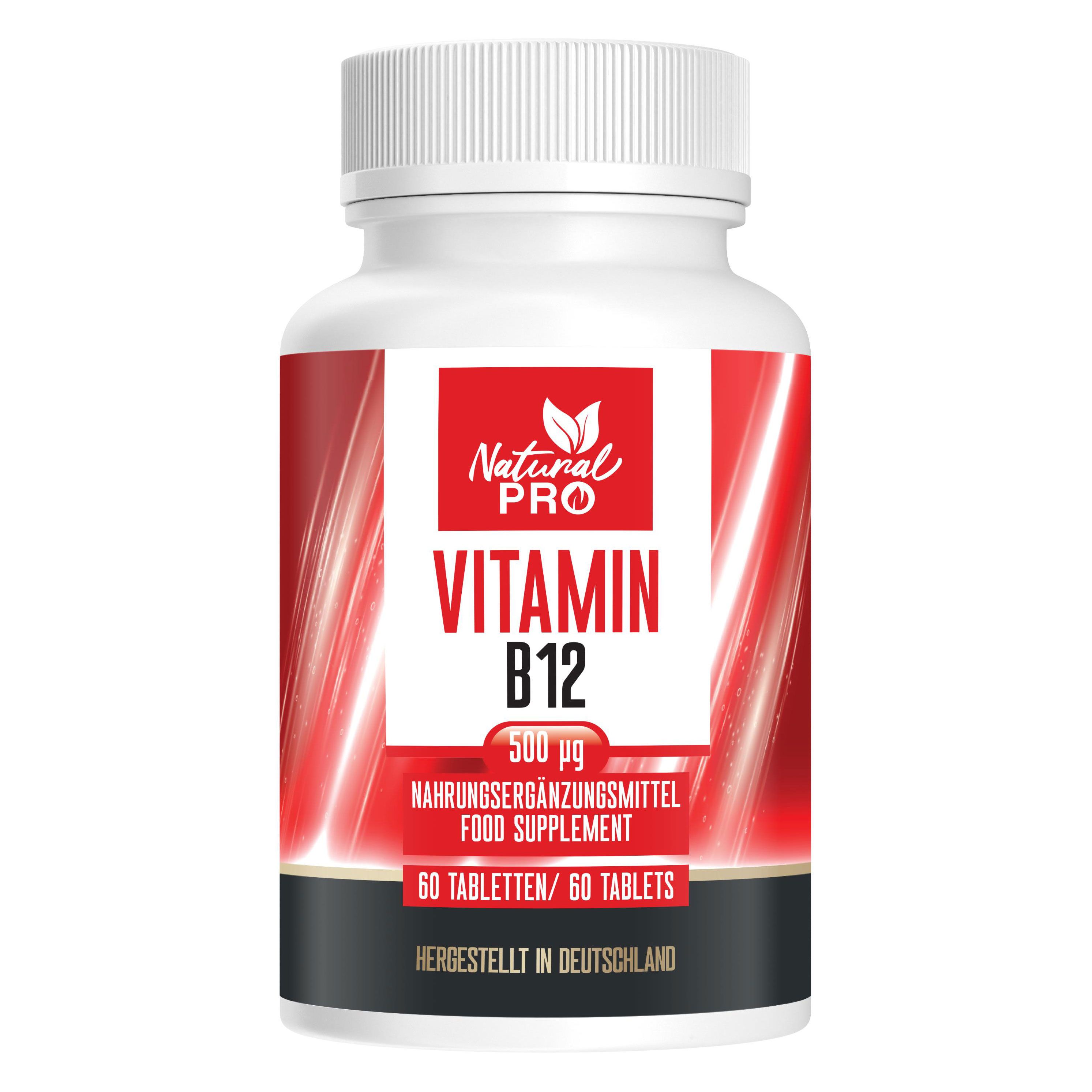 Natural Pro | Vitamin B12 500 µg HOCHDOSIERT