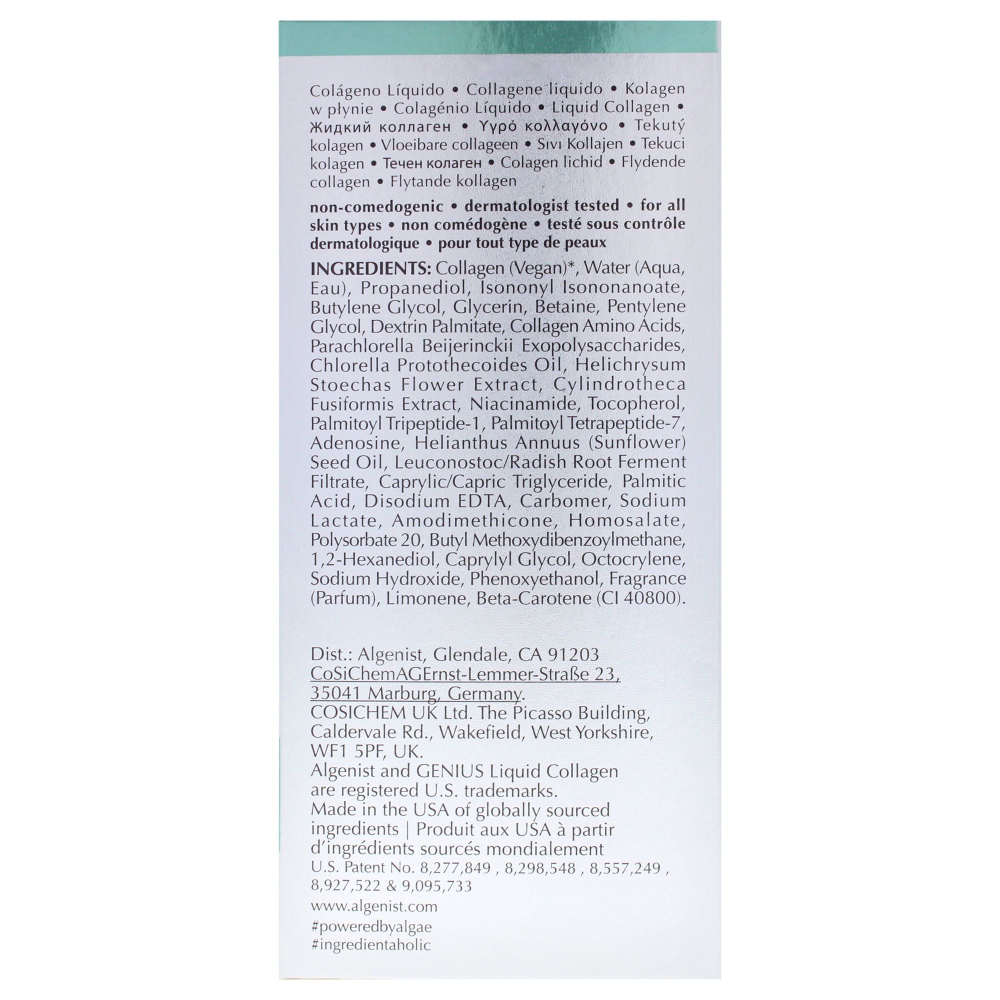 Genius Liquid Collagen von Algenist