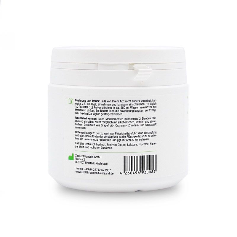 Zeolith MED Pulver ultrafein, 100% reines Klinoptilolith-Vulkanmineral