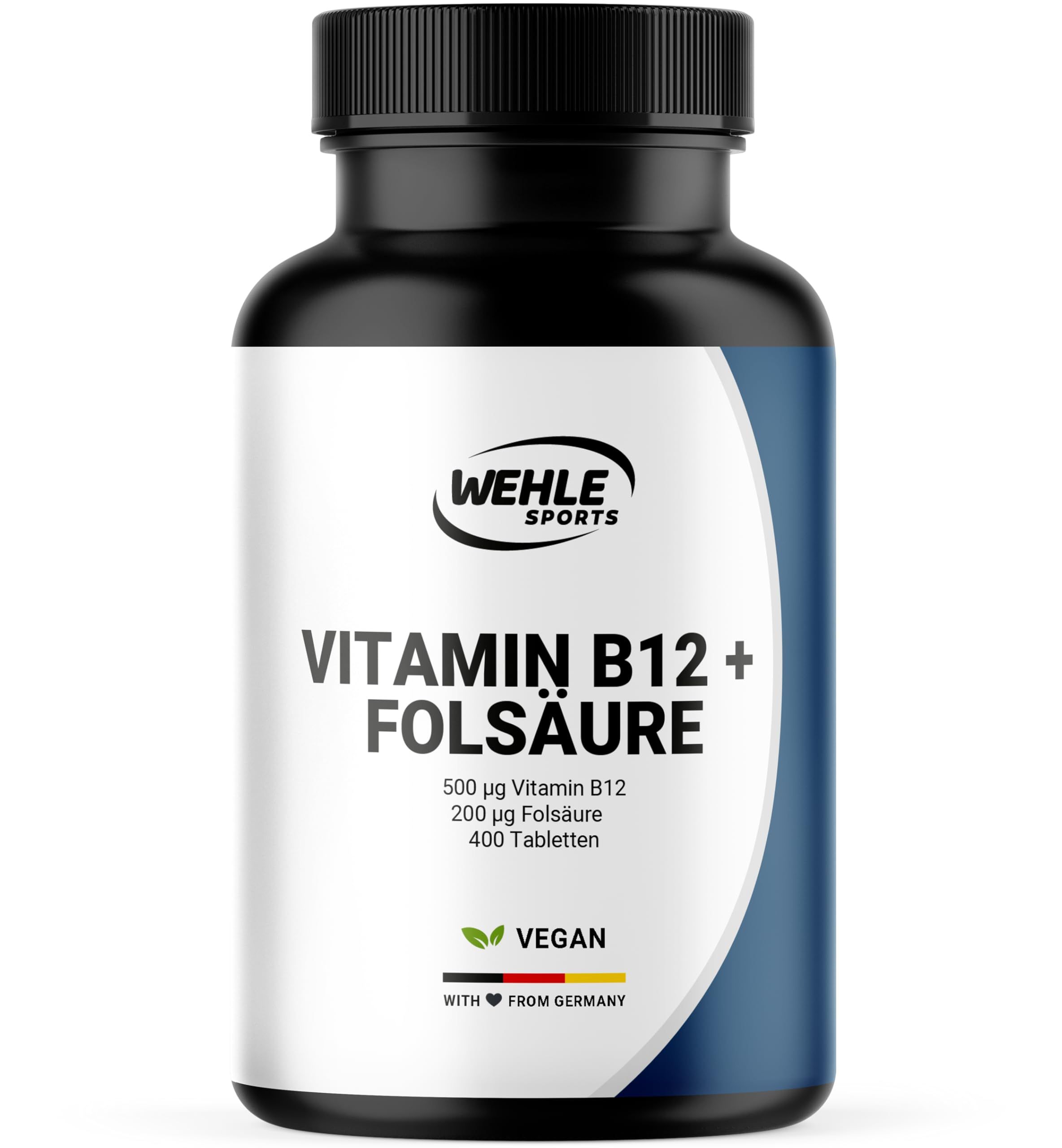 Wehle Sports Vitamin B12 Folsäure Tabletten 400 St