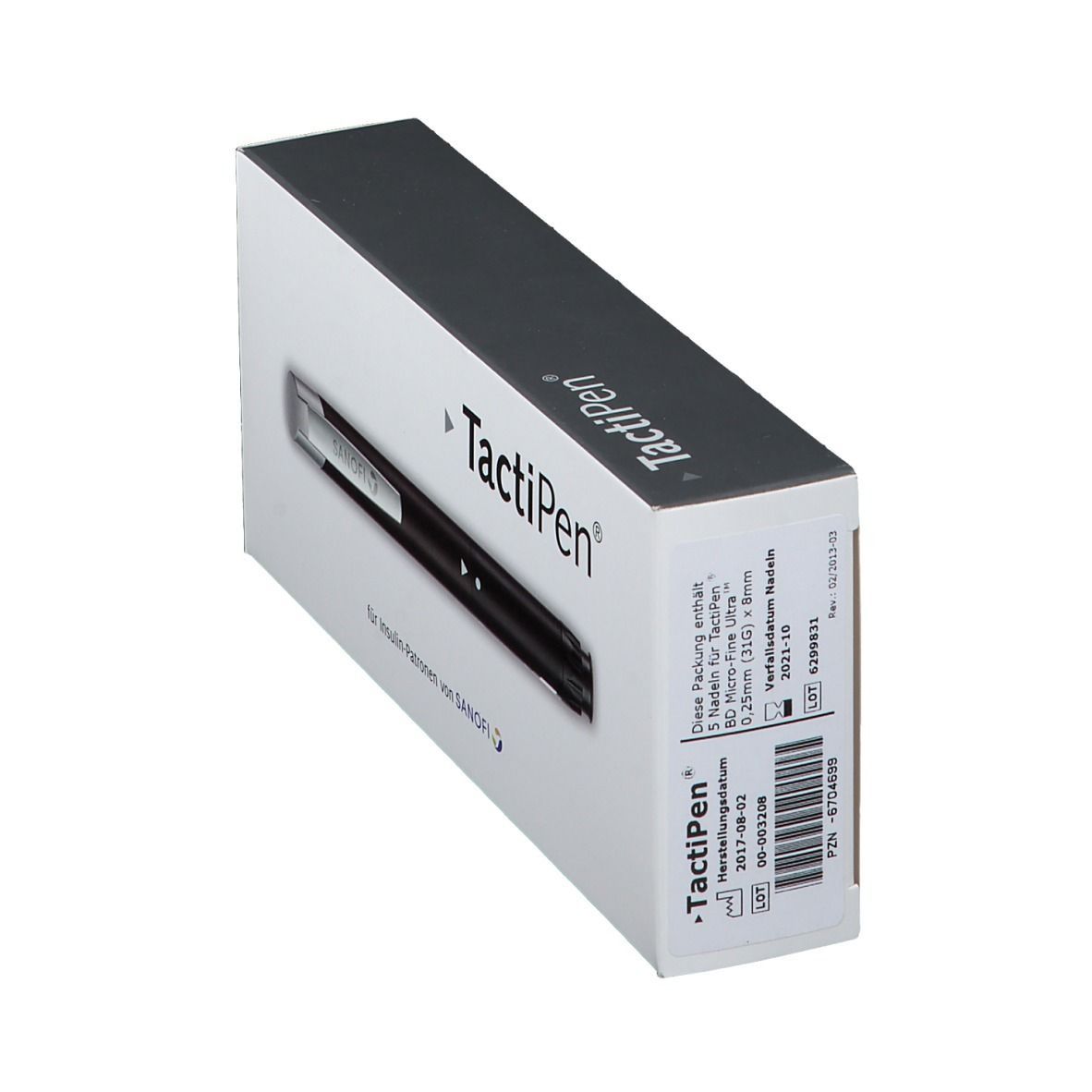 TactiPen® Schwarz Injektionsgerät