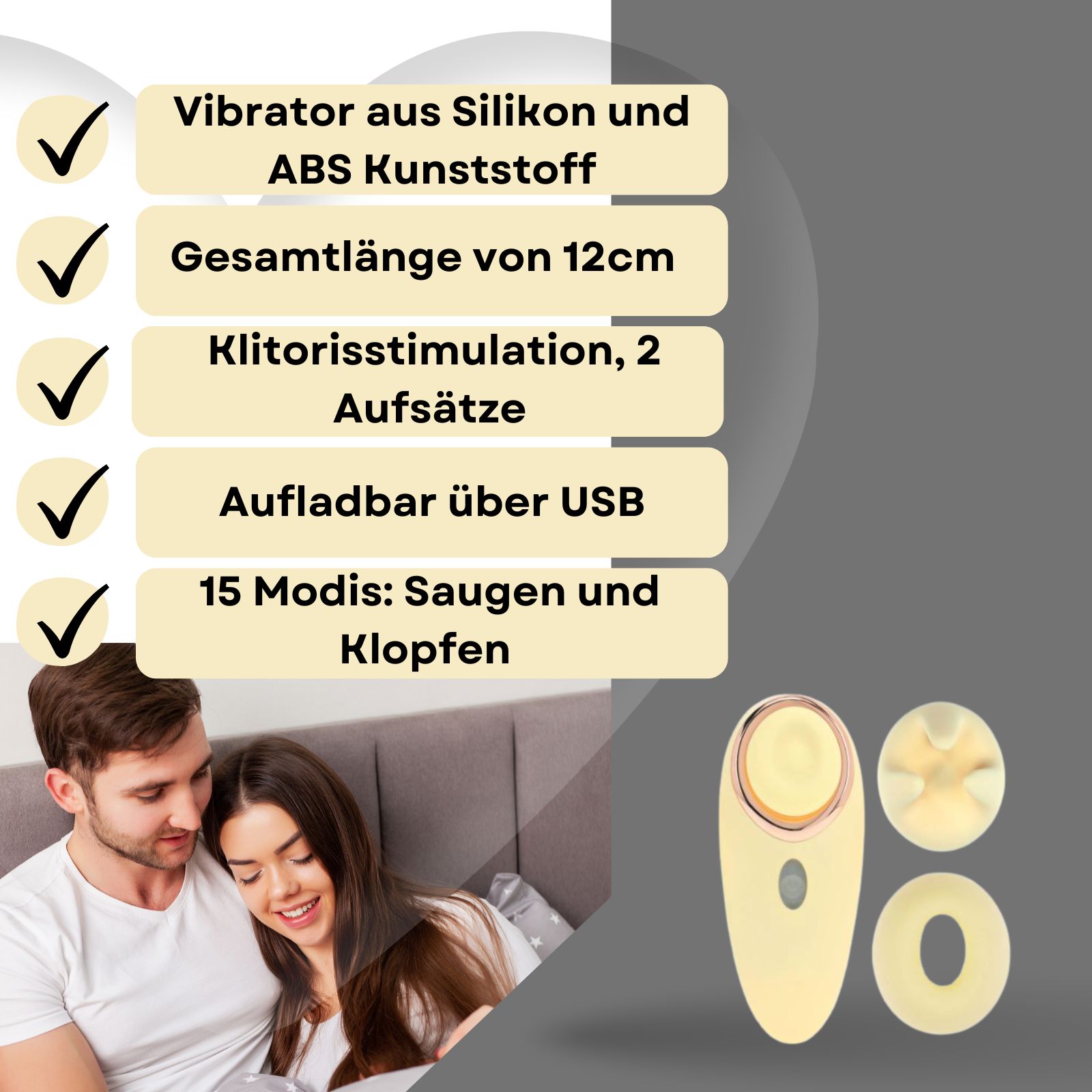 Lovelyness - Klitoris Vibrator - Two