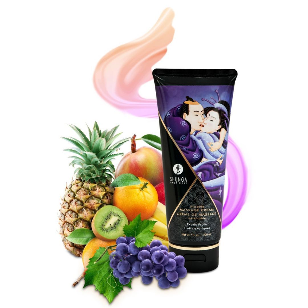 Aromatisierte Massagecreme, Shunga