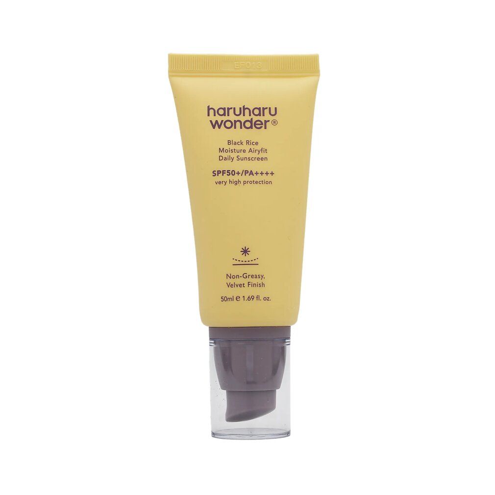 HaruHaru Wonder Sonnencreme Tube mit Pumpspender, SPF50+, 50ml.