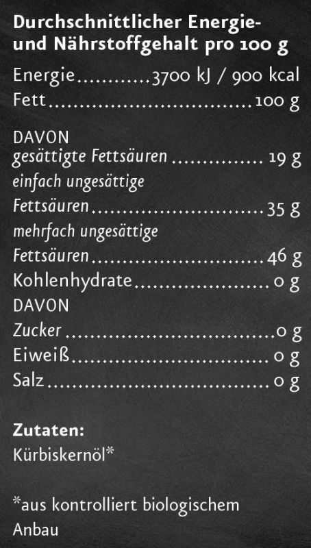 Ölmühle Solling Kürbiskernöl geröstet 250 ml Öl