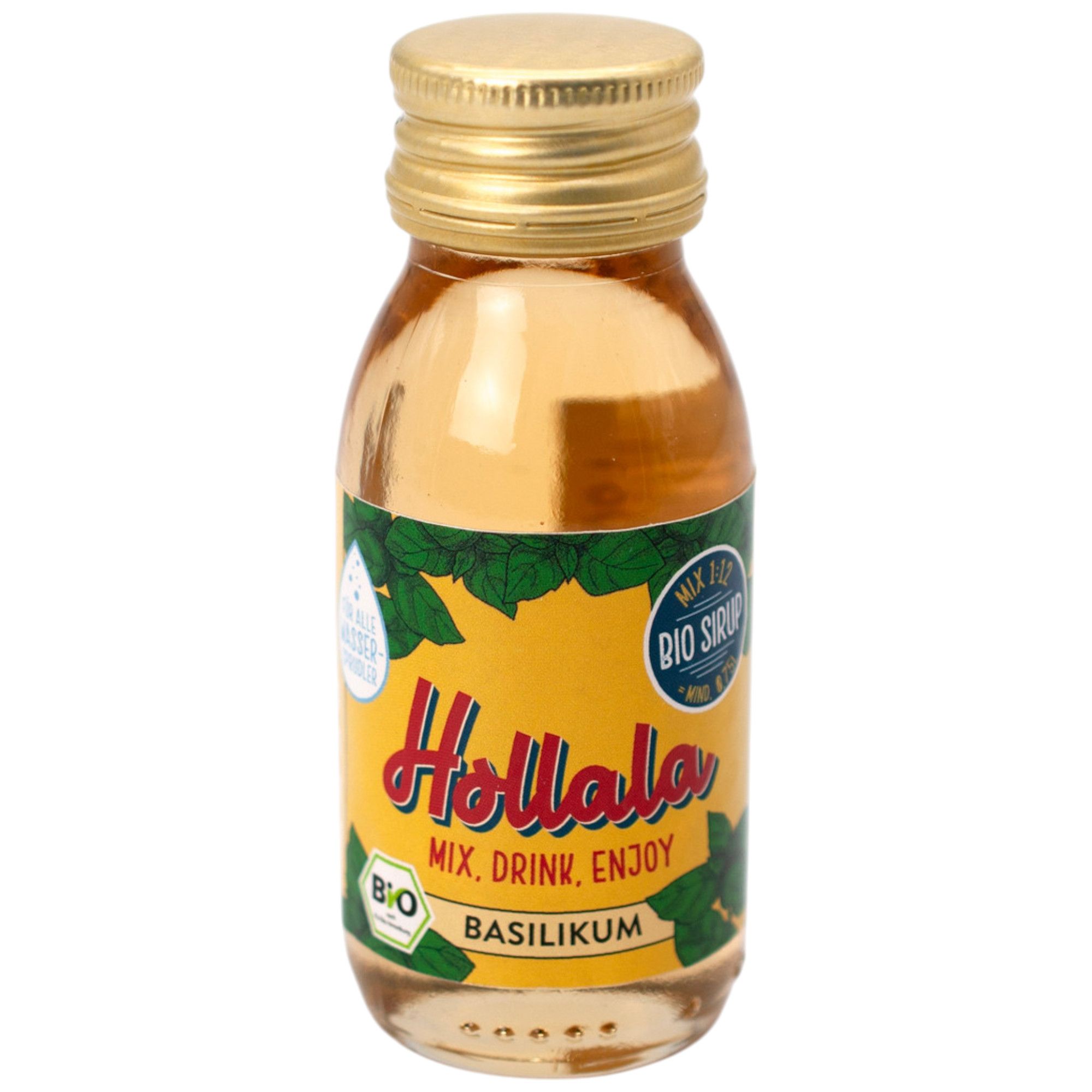 Hollala - Bio Sirup Basilikum 60 ml