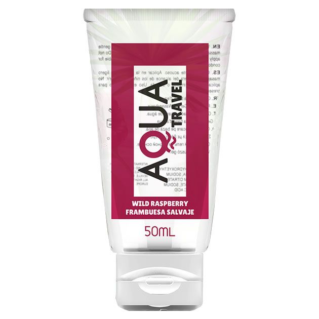 Aqua *Travel Wild Raspberry* 0,05 l Gleitmittel
