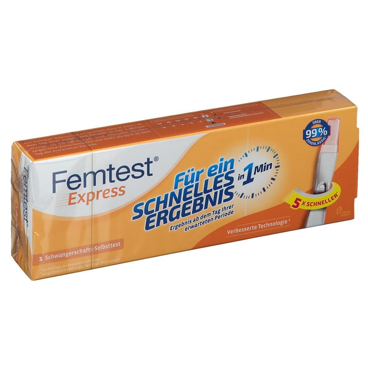 Femtest Express Schwangerschaftstest 1 St Test