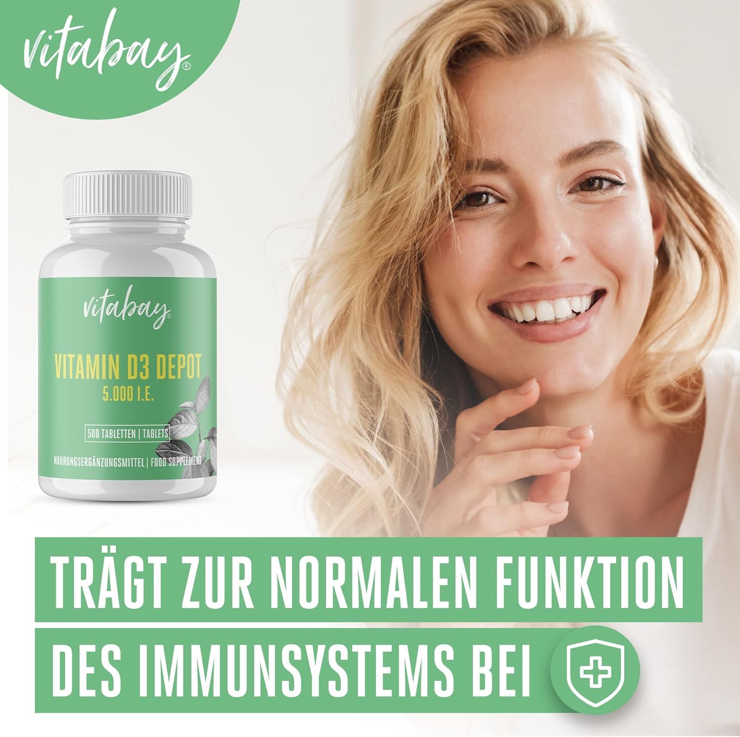 Vitabay Vitamin D3 Depot 5000 I.E.