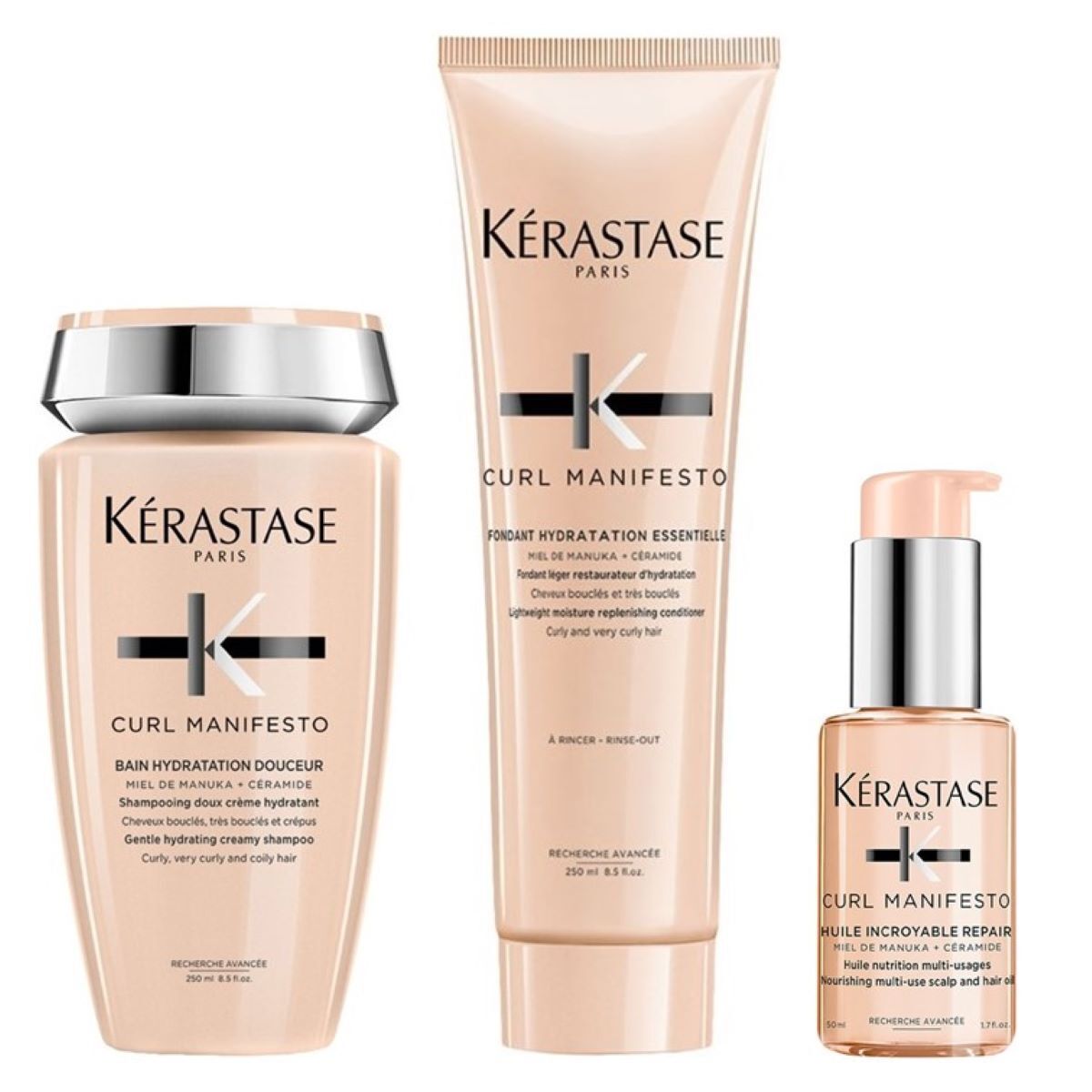 Kérastase Curl Manifesto Set (Bain / Fondant Huile) 550 ml