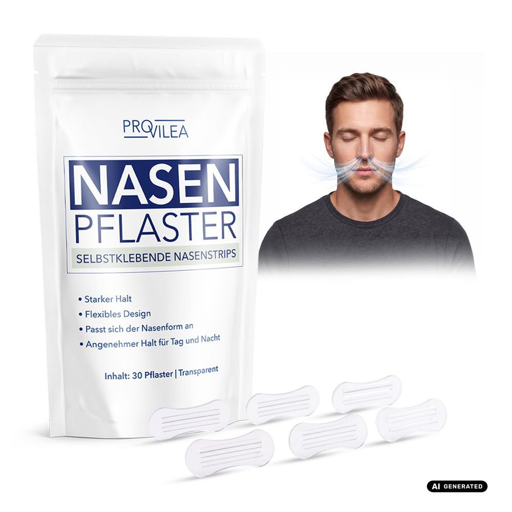 Nasenstrips - Nasenpflaster gegen Schnarchen