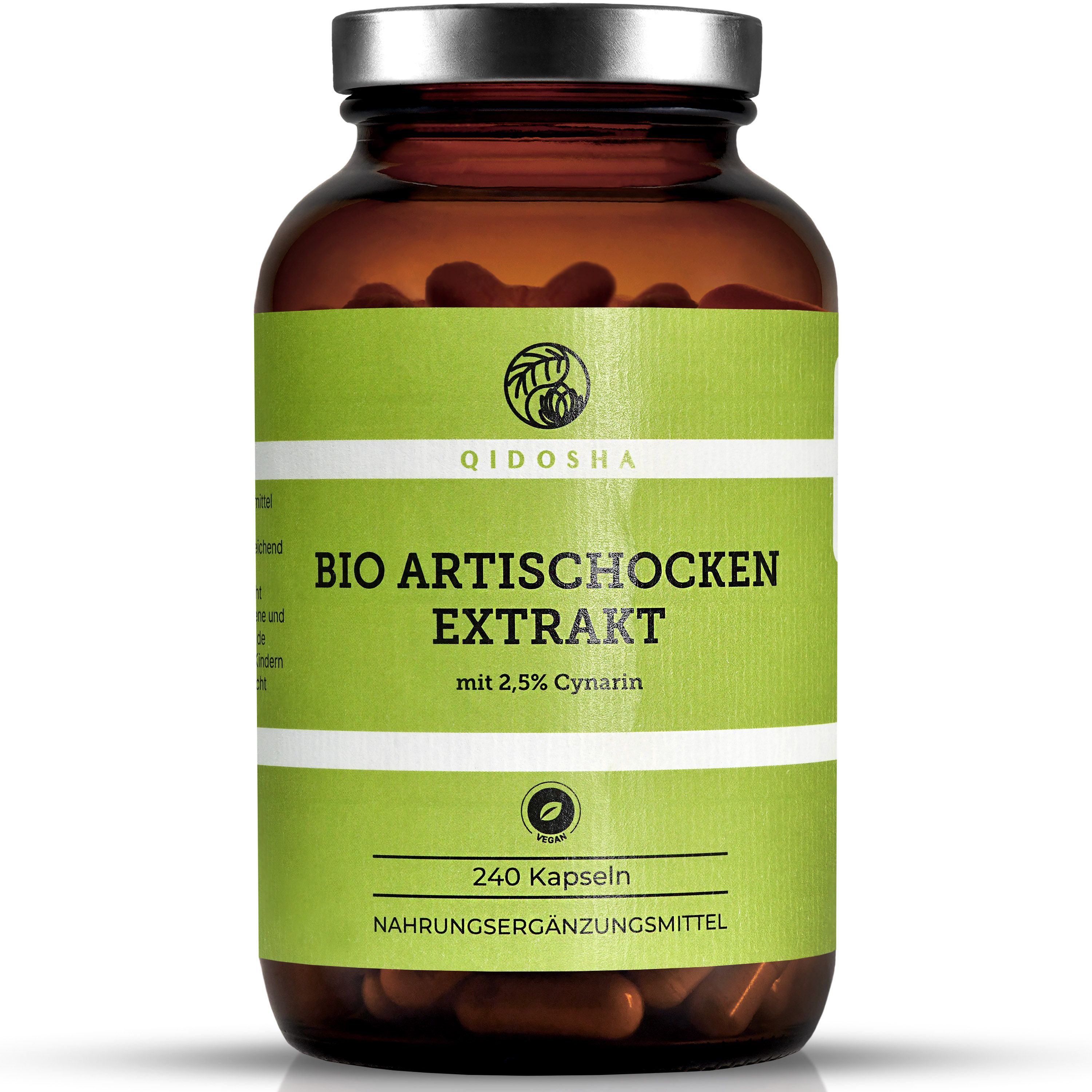 QIDOSHA Bio Artischockenextrakt (2,5% Cynarin)