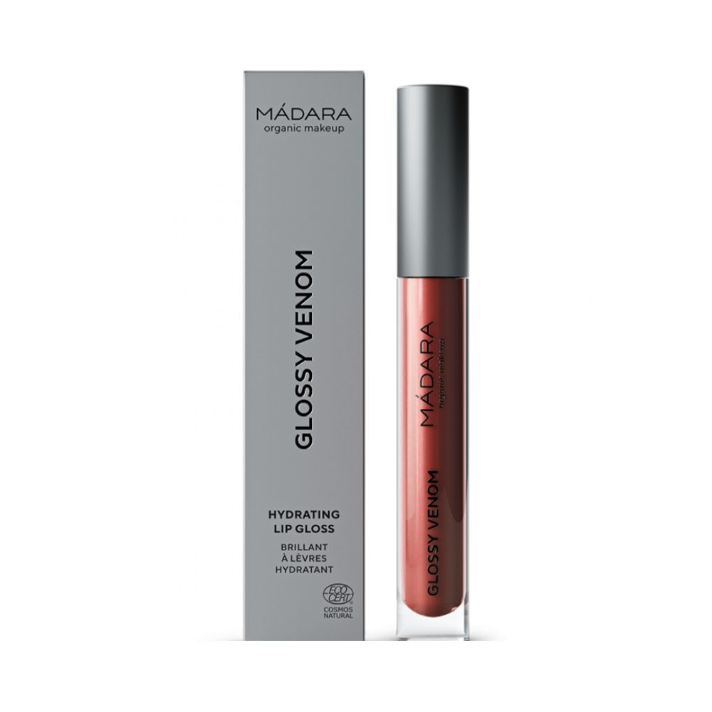 Madara Glossy Venom Lipgloss Vegan Red 4ml