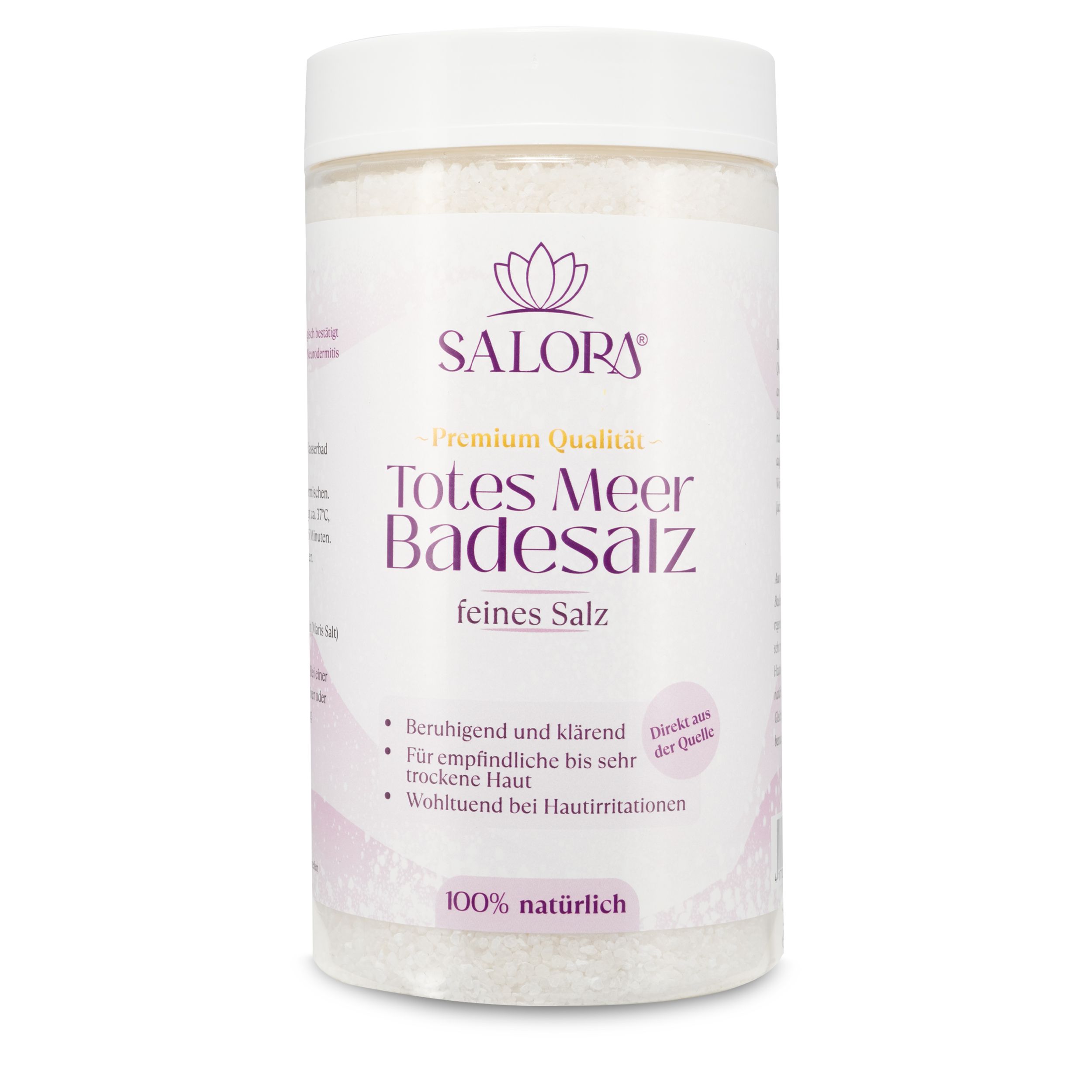 Salora ® Premium reines Totes Meer Badesalz