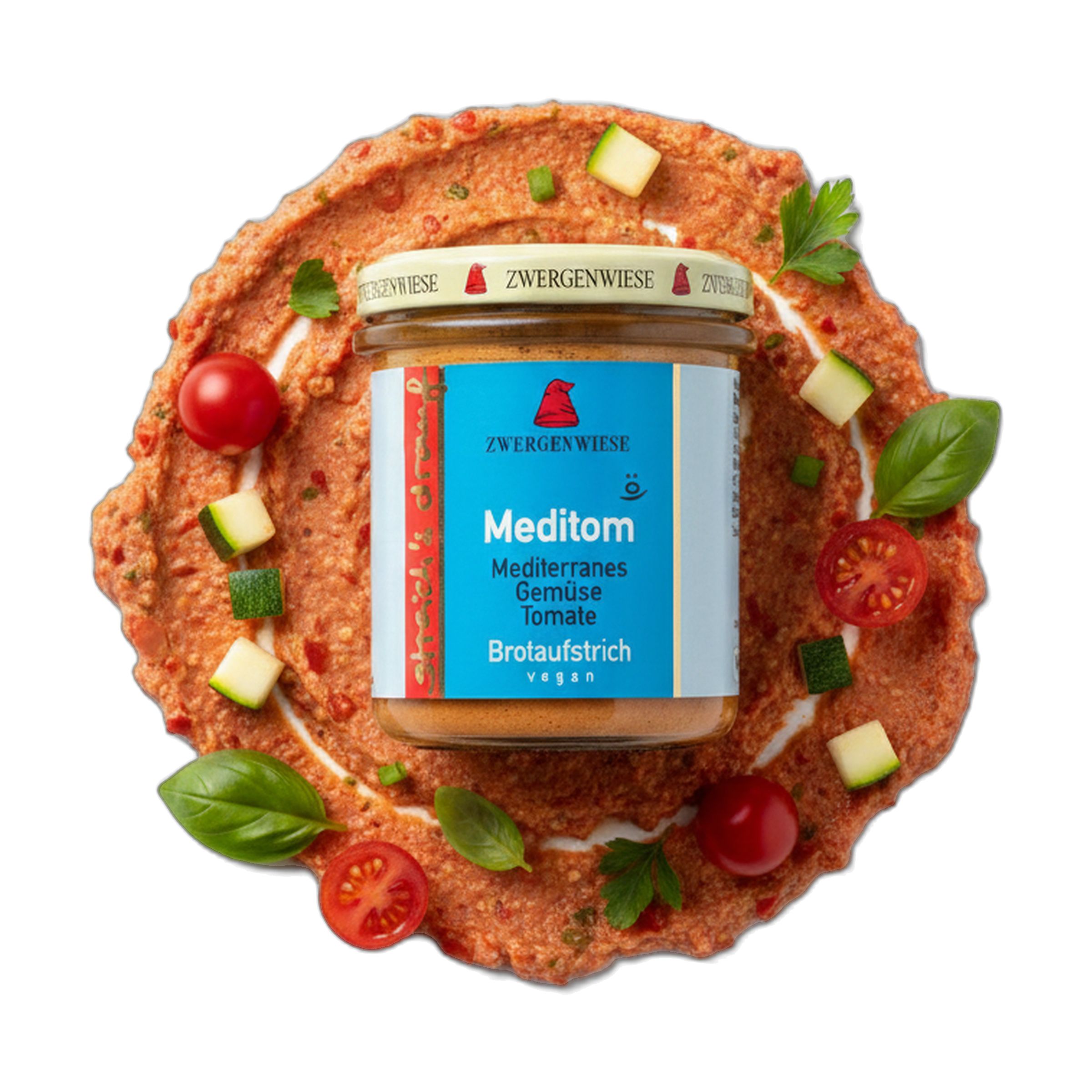 Zwergenwiese Bio Brotaufstrich streich´s drauf Meditom 135 g