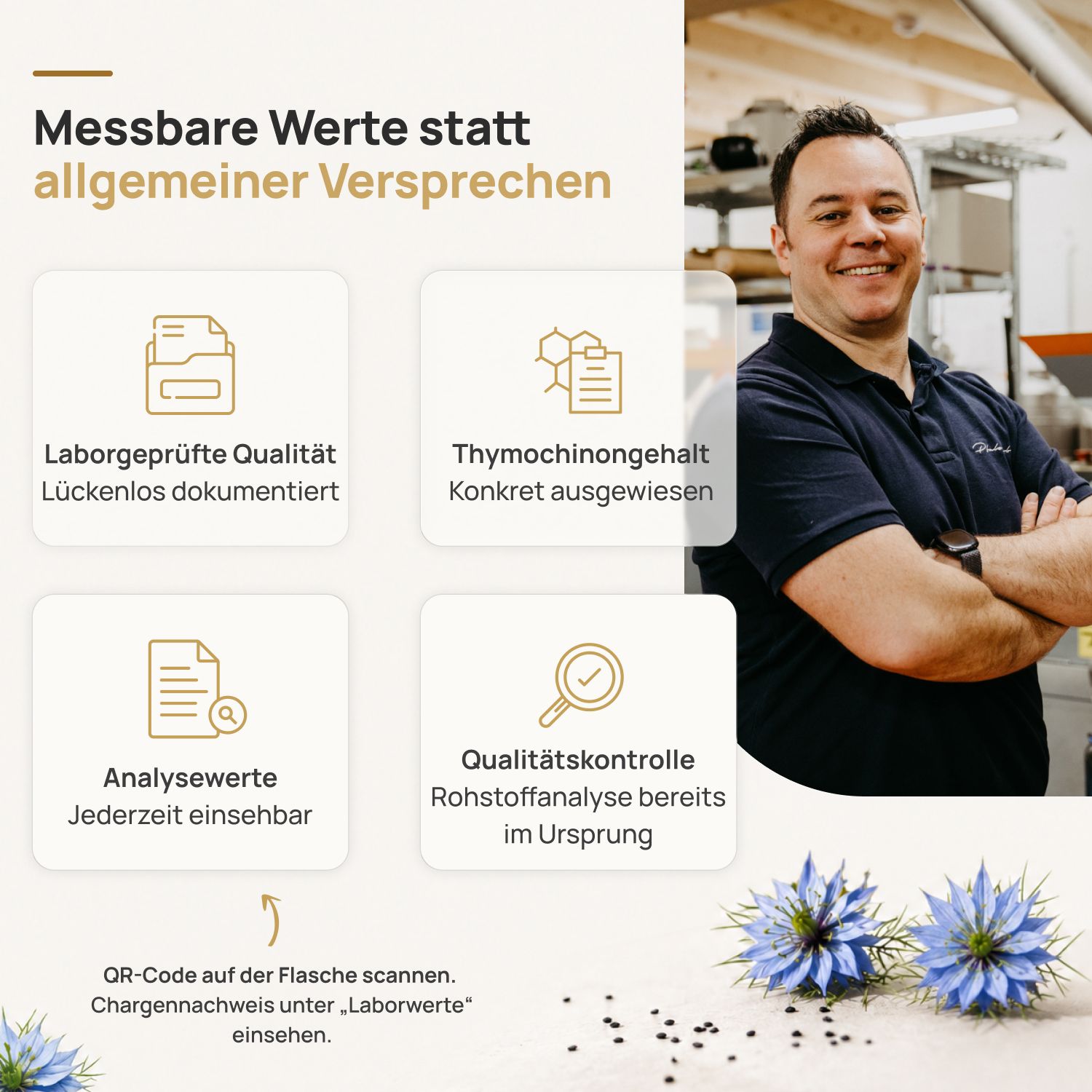 Nigellio Bio-Schwarzkümmelöl ungefiltert kaltgepresst aus ägyptischer Nigella sativa
