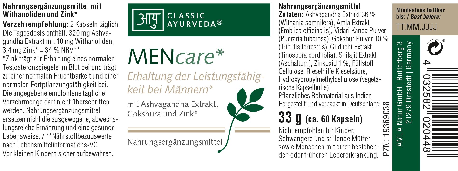 Classic Ayurveda - MENcare*