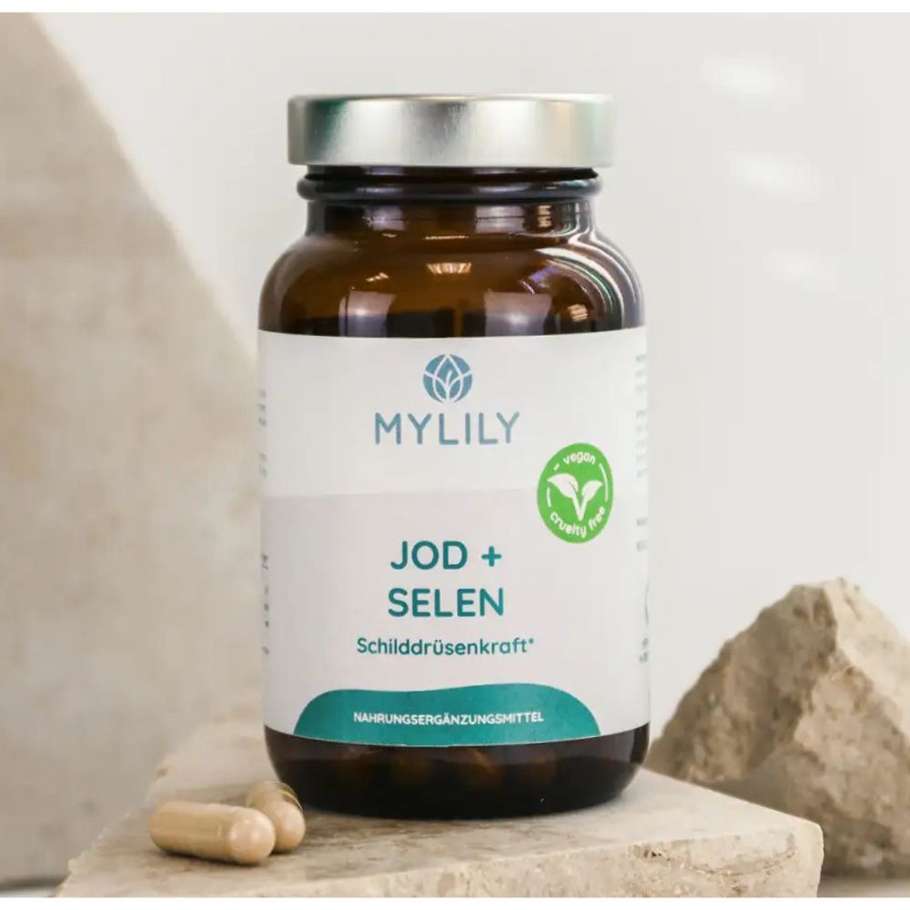 MYLILY Schilddrüsenkraft - Jod + Selen