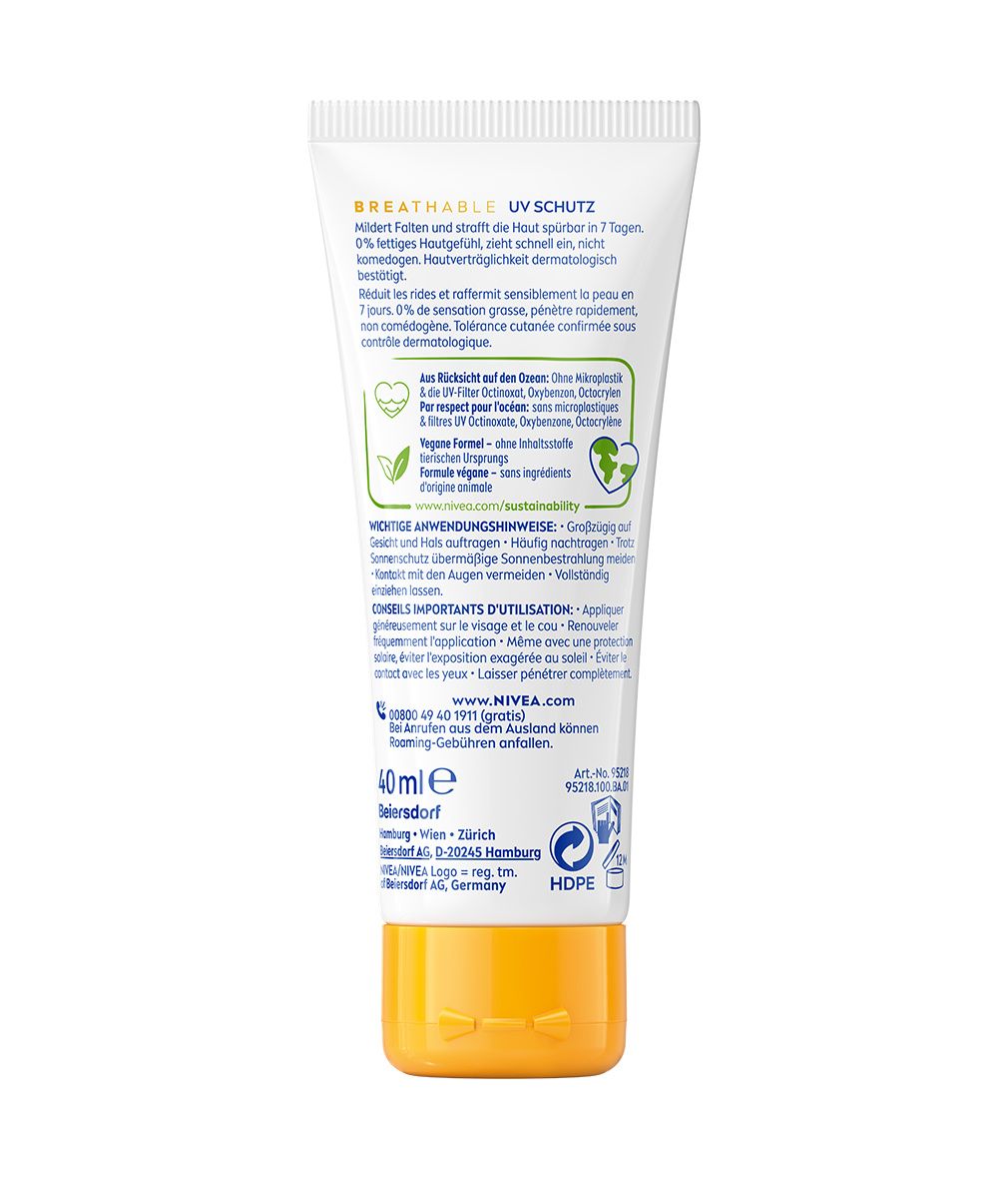 NIVEA SUN UV Gesicht Anti-Age Q10 LSF 50+