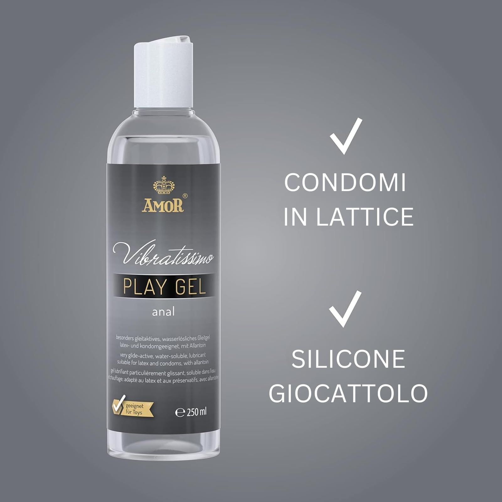 Vibratissimo Play Gel Anal